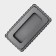 Baking uniform "Called rectangle", 12 × 6.5 cm, removable bottom, anti -stick coating, black color