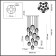 Cascading chandelier Mussels G9 11x40W