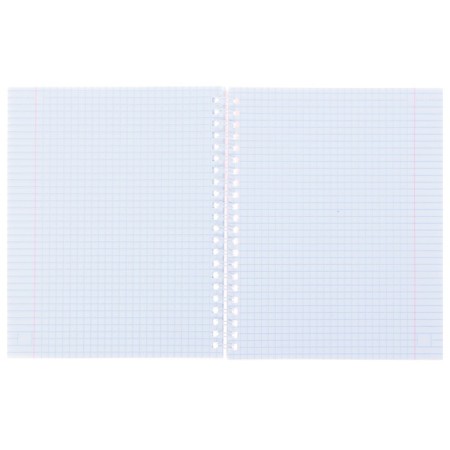 A notebook of 96 sheets in a cage on the crest "Fresh. Hearts", cover coated cardboard, glossy lamination, mix-1