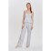 Women's pants Minaku: Country Melody Blue color, rr 48