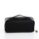 Cosmetic bag with lightning, black color