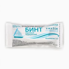 Non -sterile medical bandage 5 x 500 cm 30 g/m2