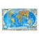 Wall map "Political world with flags", geod, 124x80 cm, 1:24 million