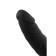 Black & red toyfa double penetration for double penetration, 16.5 cm, silicone, black color