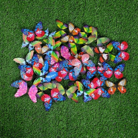 STETER "Butter's butterfly" 5x7cm/25cm, mix-3