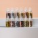 Sequins for the decor "champagne", large/small, 12 bottles
