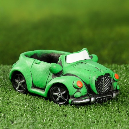 Pot "Machine" Green, 14x8x7cm-1