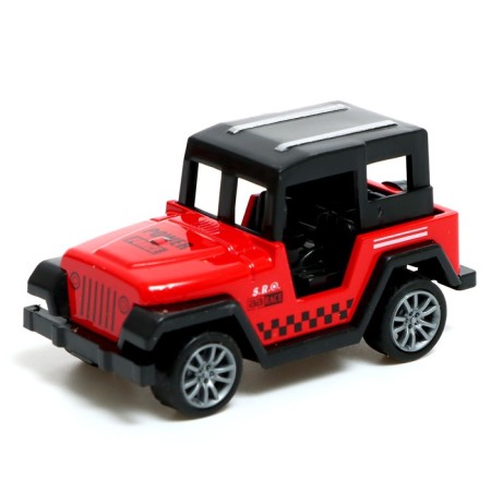 Metal machine “Cool races. SUV ", inertia, 1:64, mix-5