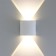 Facade lamp Arte Lamp Bosto A3122al-2WH, LED, 2x1 W, 4x8x7.5 cm, 110 lm, white
