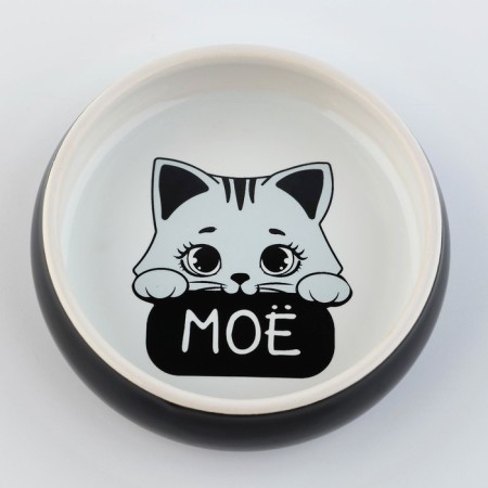 Ceramic bowl “This is all mine”, 80 ml, for rodents-3