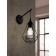 Bra Tarbes, 1x60W, E27, Steel, Black