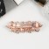 Hair hairpin "Milada" flowers petals, 9 cm