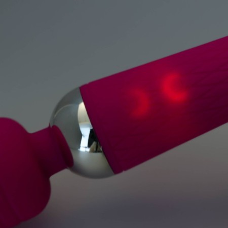 Massage vibrator, 16 modes, 20 × 4 cm, purple-1