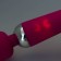 Massage vibrator, 16 modes, 20 × 4 cm, purple