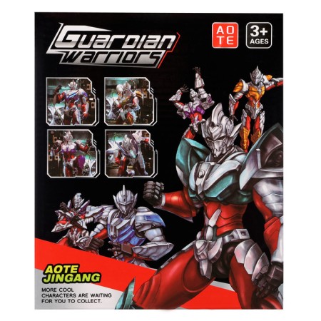 Robot "Warrior-Guardian", mobile details, color mix-11