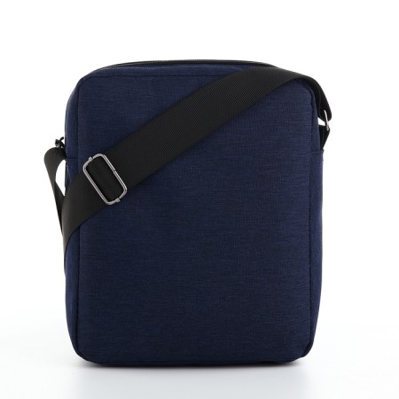 Male bag 17.5*8*23 cm, 2 depth n/lightning, 1 n/k, blue-2