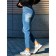 Women's pants is ISEE, size 46-48, blue color