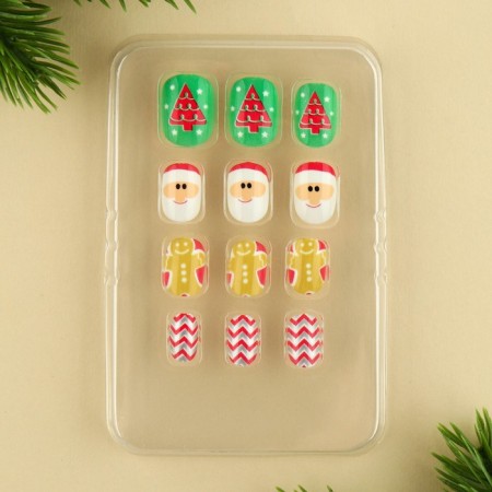 New Year's gift. Children's false nails "New Year! Fairy Tale ", 12 pcs-3