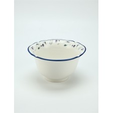 A deep ceramic Dolce Ceramo plate. Provence, 16 x 9 cm
