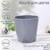 Plastic potato potato for flowers, 400 ml, mix color