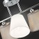 Ceiling EVOLUCE lamp. Sle300402-05. Prato. 5x40 watts, E14, 60x25x31.5 cm, chromium color