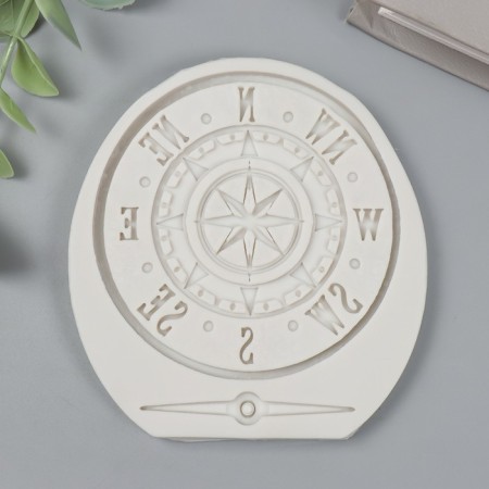 Mold Silicon "Compass" 2 items 11x8.5 cm-2