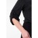 Female dress, size 62, black color
