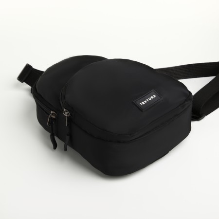 Textura lightning bag, external pocket, black color-3