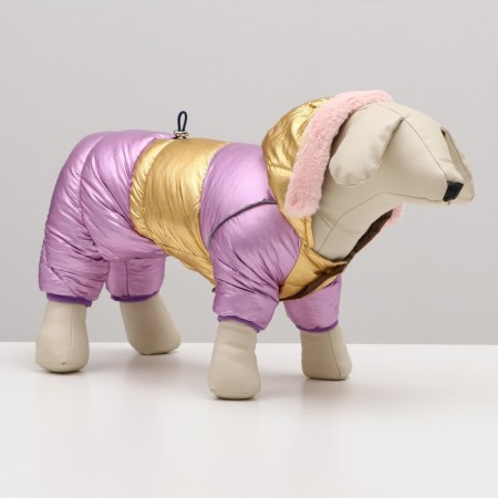 The overalls "glare" with a weight, size 14 (ds 32 cm, og 42 cm, Osh 31 cm), gold-lavender