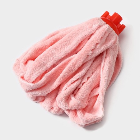 Nozzle for a mop belt shade “wide loops”, microfiber 200 gr, mix color-8