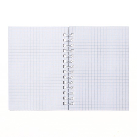A6 notebook, 80 sheets on the crest, cover of laminated cardboard, mix-12