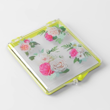 Magnetic needle "flowers", with needles, 7 × 8 cm, yellow color-1