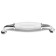 Stylish cramics 003 bracket handle, ceramic, chromium color
