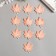 Decor for creativity Textile Embroidery "Maple Leaf" 4.7x4 cm