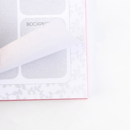 Set "Best Teacher": A5 Diary A5 160 sheets, planing 50 sheets and Plastic pen.-17