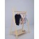 Body Body on buttons with Rant Base anti-ticaras, seams outward, height 56 ​​cm, dark blue color