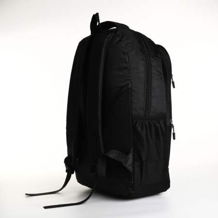 Youth backpack with lightning, 4 pockets, black/white color-3