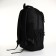 Youth backpack with lightning, 4 pockets, black/white color