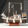 Souvenir ship "Fisherman" 38x32x12cm