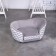 Sulperion Teddy, 75x45x36 cm, furniture fabric, size S, gray