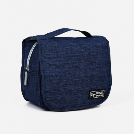 Cosmetic mester on Velcro, with hook, blue color