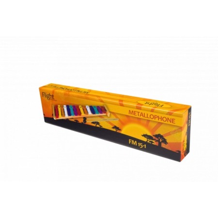 Metallophone Flight FM 15-1 (15 notes), 2 sticks