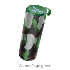 Portable column Hoco BS33, 10 W, VT 5.0, FM, AUX, 1200 mAh, Green