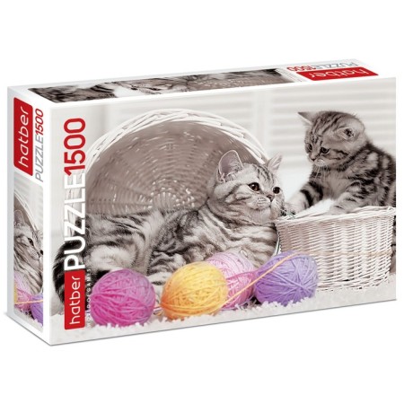 Puzzle "kittens and glomeruli", 1,500 elements