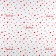 Flower film Packaging Moisture -resistant “I love”, white, 0.6 x 10 m