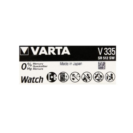 Battery VARTA Silver Oxide, 335 (SR512SW) - 1BL, 1.55 V, blister, 1 pc.-3