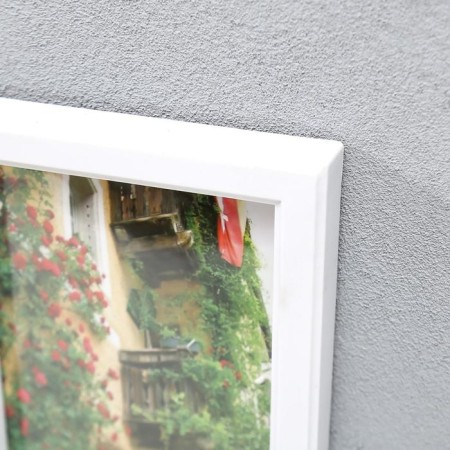 Photo frame plastic in 10 photos 10x15, 13x18 cm "Memories" white 40x73.5 cm-1