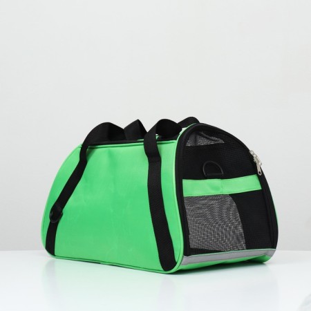 Mesh-sheep bag, 53 x 26 x 36 cm, green-2