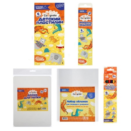 Set of first -grader Calligrata "Great choice", 55 items-7