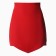Women's skirt Minaku: Casual Collection Red color, rr 48